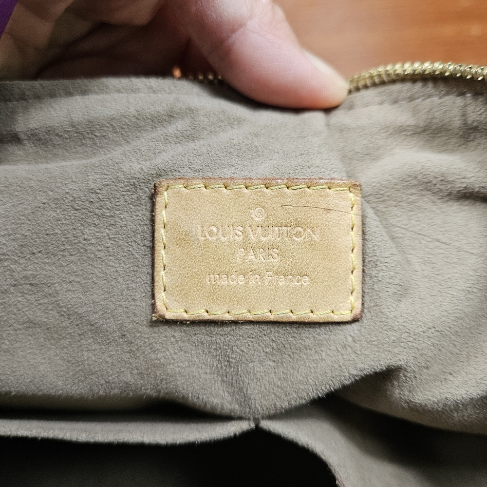 Auth louis vuitton Courtney Multicolor Pm / Mm Black - Picture 13 of 14